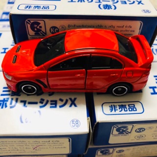 Tomica #Mitsubishi LANCER EVOLUTION EX10 (58 กล่องEvent)🆘เลื่อนดูหลังกล่อง เพิ่มค่ะ🆘