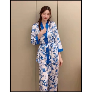 [New products in stock] online hot womens ice silk kimono pajamas quality assurance 67Ar