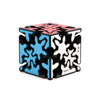 รูบิค แปลก ๆ รูบิค ของแท้ อย่างดี gear cube QiYi Crazy Gear Cube Stickerless Black Magic Cube rubix cube SharkRubik