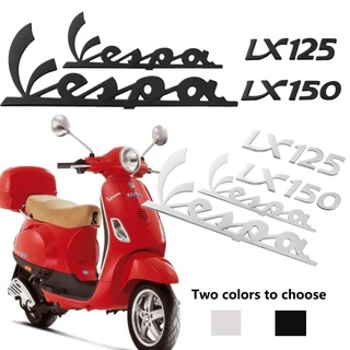 สติกเกอร์ตราสัญลักษณ์ 3D สําหรับติดตกแต่งรถจักรยานยนต์ Piaggio Vespa LX125 LX150
