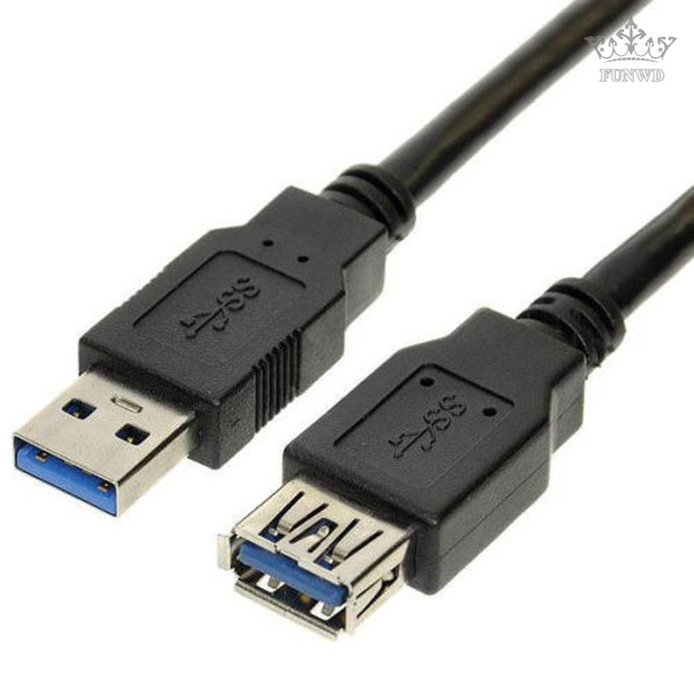 ภาพหน้าปกสินค้าสายเคเบิ้ล USB 3.0 1 เมตร 1.8 ม. 3 เมตร 5 ม. Male to Female USB Extender