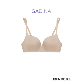 ภาพย่อรูปภาพสินค้าแรกของSabina เสื้อชั้นใน (ไม่มีโครง) รุ่น Habpy Push รหัส HBHN1002CL สีเนื้ออ่อน