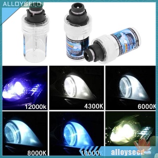 (Alloyseed) หลอดไฟซีนอน Hid D2S 55W Oem แบบเปลี่ยน สําหรับรถยนต์ 2 ชิ้น