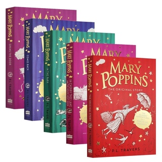 หนังสือวรรณกรรมเรื่อง Mary Poppins (ชุด 5 เล่ม)