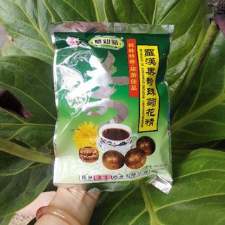 เก็กฮวย ล็อตใหม่!! หล่อฮังก๊วยผสมเก๊กฮวยผงไข่มุก 150 g. Beverage of Lohankuo Zhenzhu Chrysanthemum