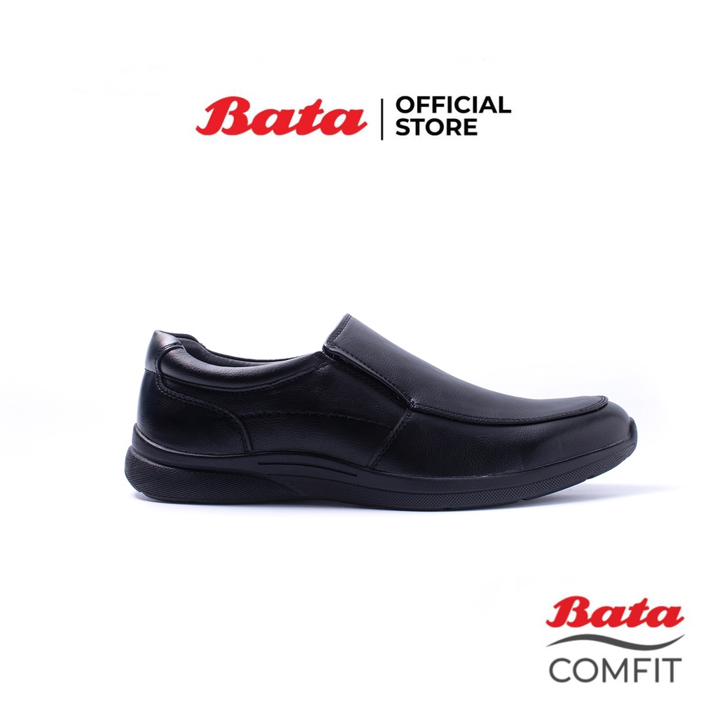 ภาพหน้าปกสินค้าBata Comfit บาจา คอมฟิต รองเท้าทำงานผู้ชาย หนังเทียม สุภาพ ออกแบบเพื่อสุขภาพเท้า รุ่น Celerino สีดำ 8516856 จากร้าน bata_officialstore บน Shopee