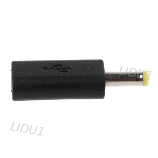 ภาพหน้าปกสินค้าLIDU Micro USB Female To DC 4.0x1.7mm Male Plug Jack Converter Adapter Charge For Sony PSP and more ที่เกี่ยวข้อง