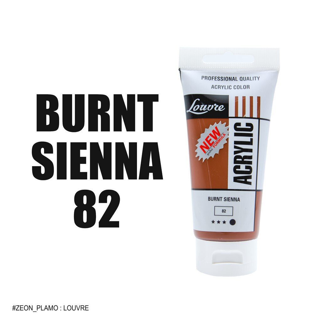 LOUVRE 82 Acrylic Color Burnt sienna | Shopee Thailand