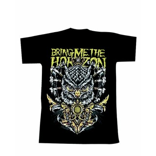 เสื้อยืดลาย เสื้อยืดลาย Bring Me The Horizon Owl Bone Graphic