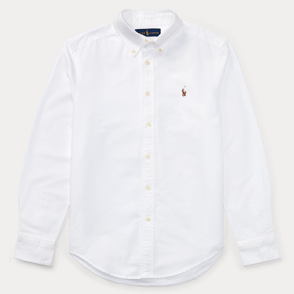 15 14DD15 Ralph Lauren Cotton Oxford Sport Shirt Boys size USA