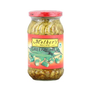 Mothers Recipe Green Chilli Pickle 400g พริกเขียวดอง