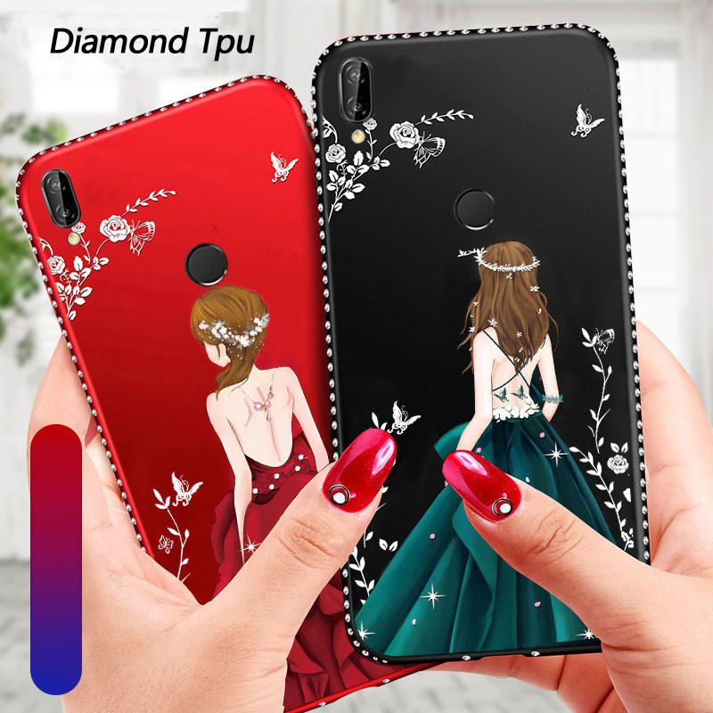 vivo-v11i-v9-v5-v7plus-v5s-v5lite-y85-soft-tpu-diamond-protective-cover