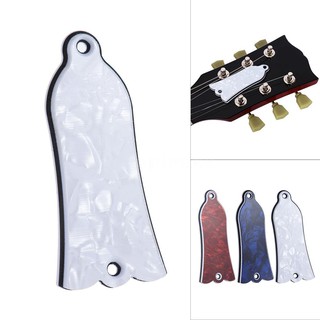 E*M 2 Holes Bell-shaped Truss Rod Cover Plate Scroll Plate for Gibson LP SG Flying V ES Guitar 3 Col