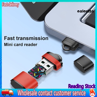 CRX2_Memory Card Reader High-speed Transmission Plug Play Hot Swap Mini Portable USB TF Card Reader for Computer