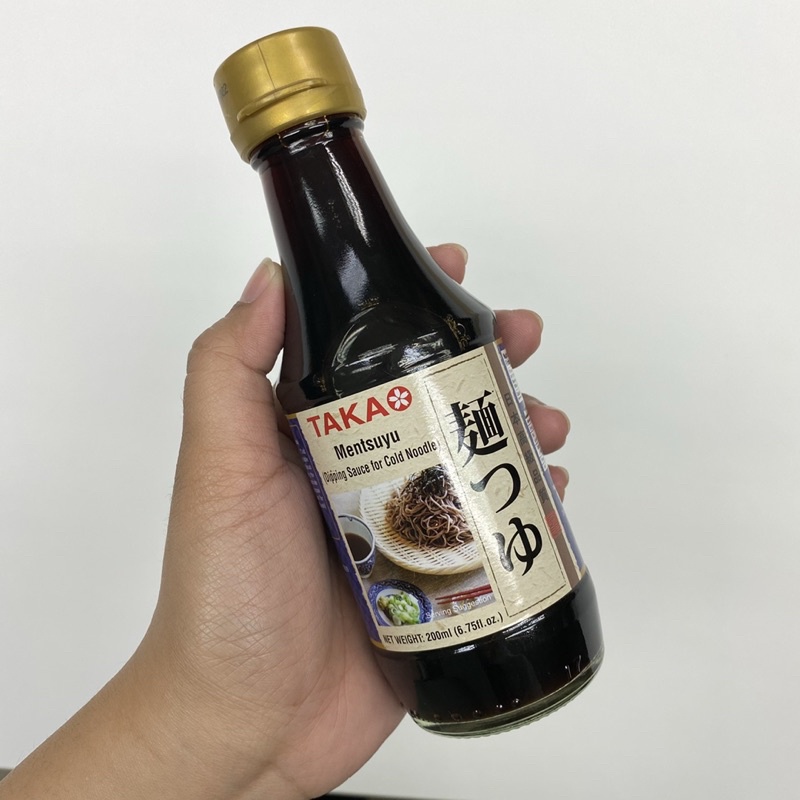 ซอสเมนสุยุ-เมนโชยุ-ทาคาโอะ-200มล-takao-mentsuyu-sauce-200ml-ซอสบะหมี่เย็น