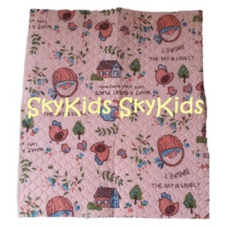 Sky Kids ผ้ารองฉี่ ผ้ายางรองกันเปื้อน ผ้ายางรองฉี่ แผ่นรองปัสสาวะสำหรับเด็ก ผ้ายาง ขนาด 43 x 50 ซม. 1 ชิ้น ถูกที่สุด