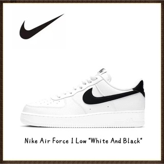 ภาพหน้าปกสินค้า100% Genuine Nike Air Force 1 Low \"White And Black\" ที่เกี่ยวข้อง