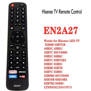 Dévant Hisense EN2A27 รีโมตคอนโทรลทีวี LED 55H6B สําหรับ Devant Hisense LED TV 55H6B 50H7GB 40H5C 43H5C 43H7C 50CU6000 50H5C 50H6C 50H7C 50H7GB1 50H8C 55H5C 55H6B 55H7B 55H7C 5