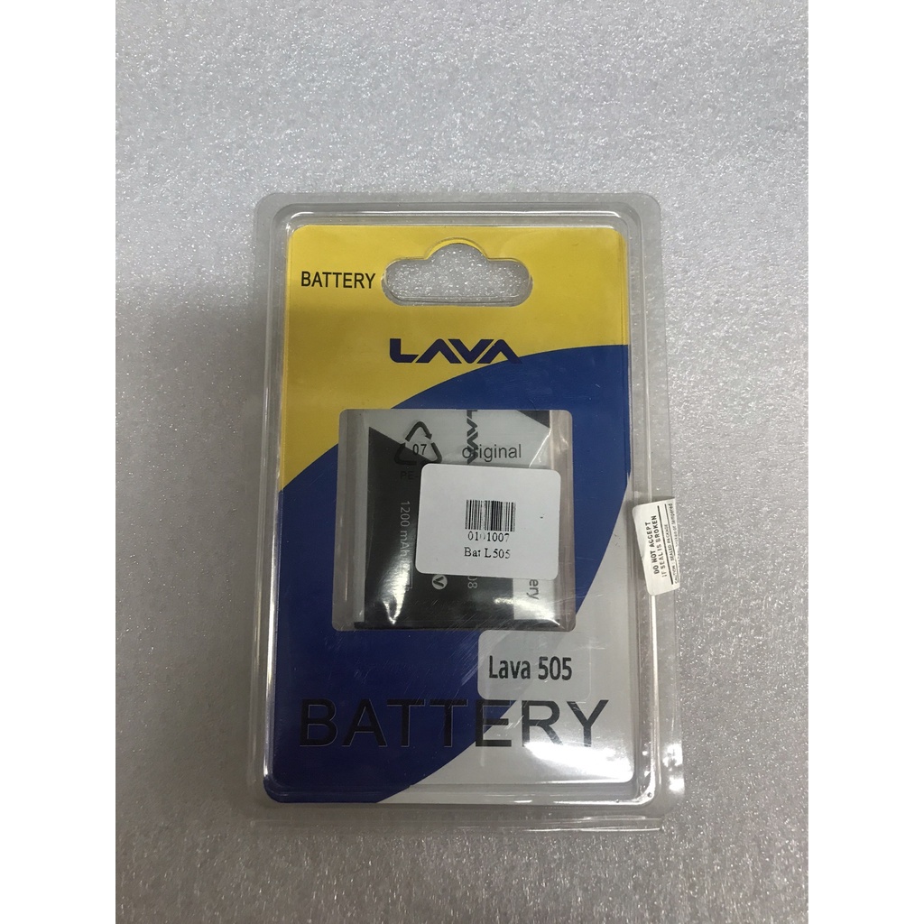 แบตเตอรี่505-แบตโทรศัพท์มือถือ-battery-lava505-แบตลาวา505-แบตมือถือ505-lava505-แบต505-แบตโทรศัพท์ลาวา-แบตลาวา-505