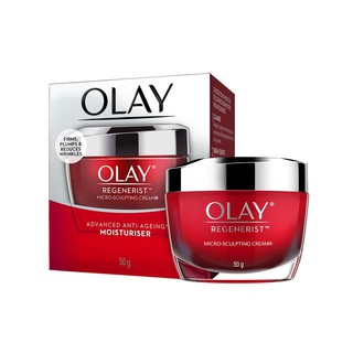 Olay Regenerist Micro-Sculpting Cream โอเลย์ รีเจนเนอรีส ไมโคร-สคัลป์ติ้ง ครีมบำรุงผิวหน้าเพื่อลดเลือนริ้วรอย 50 กรัม