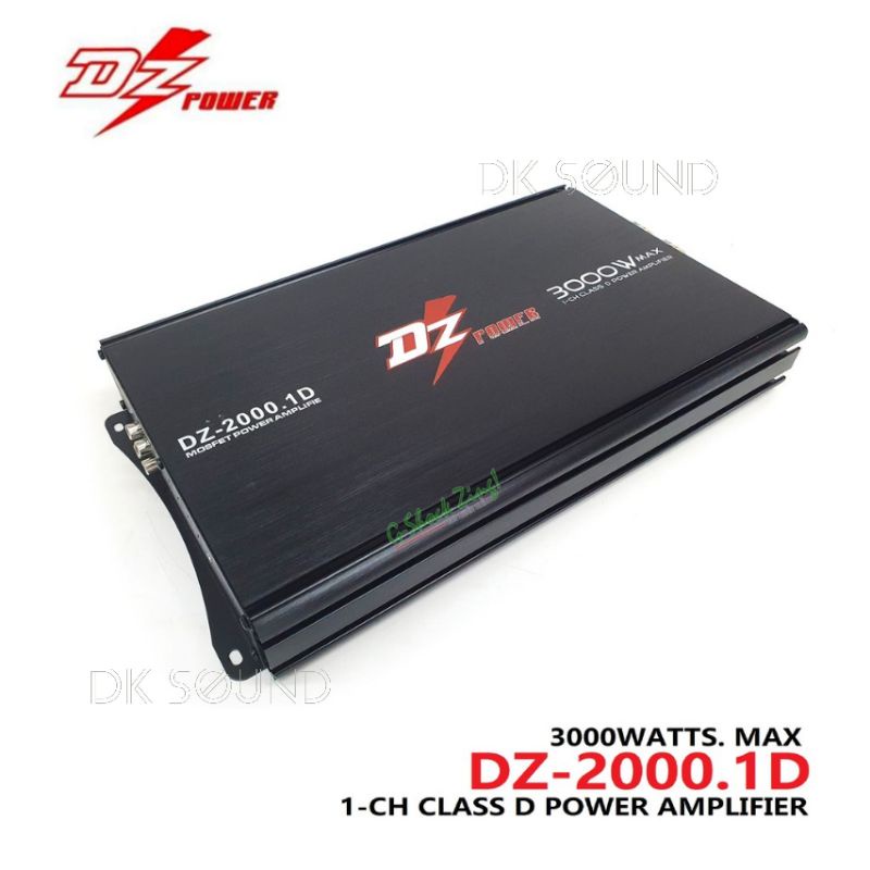 dz-power-รุ่น-dz-2000-1d-เครื่องเสียงรถยนต์-เพาเวอร์แอมป์-คลาสดี-สำหรับ-ลำโพงซับวูฟเฟอร์-ซับเบส-classd-ขับซับ-power