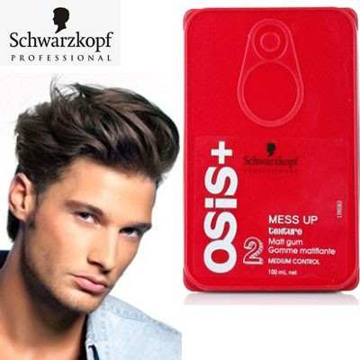 ภาพหน้าปกสินค้าแมทท์ แว็กซ์ เบอร์2 Schwarzkopf OSiS+ Matte Paste Mess Up (กล่องแดง 100ml) ชวาร์สคอฟ โอซิส เนื้อกัมเซ็ทผม แบบด้าน จากร้าน beautystoryshop บน Shopee