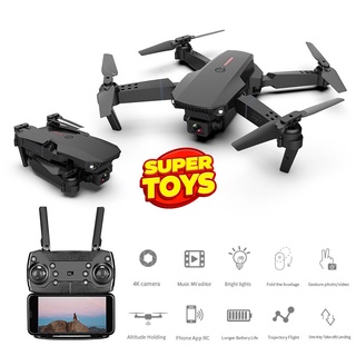 【ราคางาน】◑♦โดรน E88 ตัวแรง 790 บาท รุ่นขายดี Drone กล้อง2ตัว DM107s WIFI ถ่ายภาพ บินนิ่ง ถ่ายวีดีโอ กล้องชัด โดรนไร้สาย