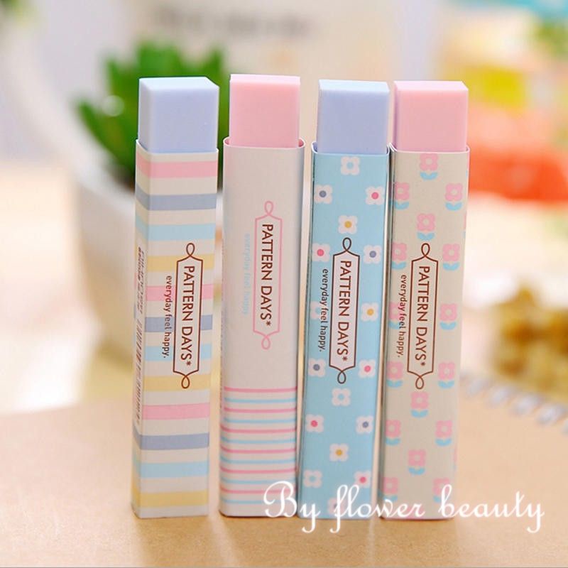 พร้อมส่ง-ยางลบเรนโบว์-ยางลบแท่ง-ยางลบ-ยางลบสีหวาน-ยางลบสีพาสเทล-ยางลบน่ารัก-ของจีบลูกค้า-ราคาถูก