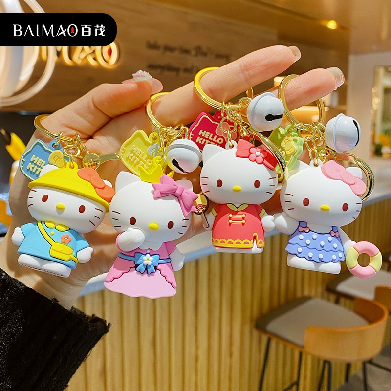ของแท้-การ์ตูนอีพ็อกซี่-hello-kitty-แต่งตัว-ไดอารี่-ซีรีส์-พวงกุญแจ-ผู้หญิง-น่ารัก-สวยหรู-จี้กุญแจ