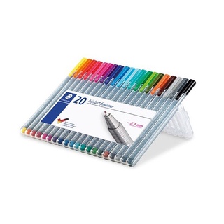 STAEDTLER ปากกาหัวสักหลาด 334SB20