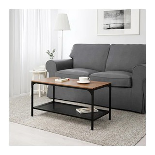 IKEA แท้ค่ะ โต๊ะกลาง โต๊ะรับแขก ขนาด 90x46 ซม. ดำ อิเกีย IKEA FJÄLLBO ฟแยลบู