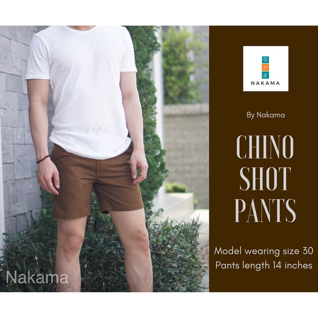 ภาพสินค้า( ลดเพิ่ม 29.-)กางเกงขาสั้นผู้ชาย ผ้าชิโน แฟชั่นเกาหลี ขาสั้นความยาว14นิ้ว จากร้าน jirut14 บน Shopee ภาพที่ 6