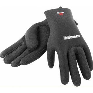 CRESSI  HIGH STRETCH GLOVES 3.5MM-ถุงมือสำหรับกีฬาทางน้ำ ถุงมือของนักดำน้ำ