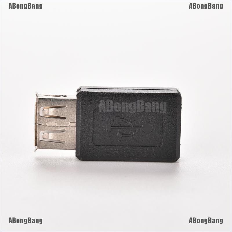 abongbang-ขายดี-อะแดปเตอร์ข้อมูล-usb-2-0-a-ตัวเมีย-เป็น-micro-usb-b-5-pin-ตัวเมีย