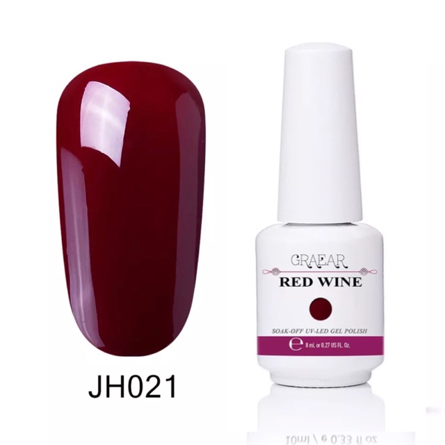 สีทาเล็บเจล-graear-สี-red-wine-series-8-ml-สีทาเล็บเจล-hong-kong-ได้รับมาตราฐาน-sgs-msds-เก็บปลายทาง