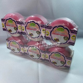 **พร้อมส่ง**  JAM สบู่โยเกิร์ต นมแพะ สบู่ในตำนาน ขนาด 160กรัม 1 แพคมี 6 ก้อน