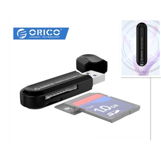 ORICO โอริโก้ การ์ดรีดเดอร์CRS21 Micro SD / SD Card ตัวอ่านการ์ด 2 in 1 ผ่านโอริโก้ตัวอ่านการ์ด TF/SD ผ่านUSB 3.0ใช้สำหร