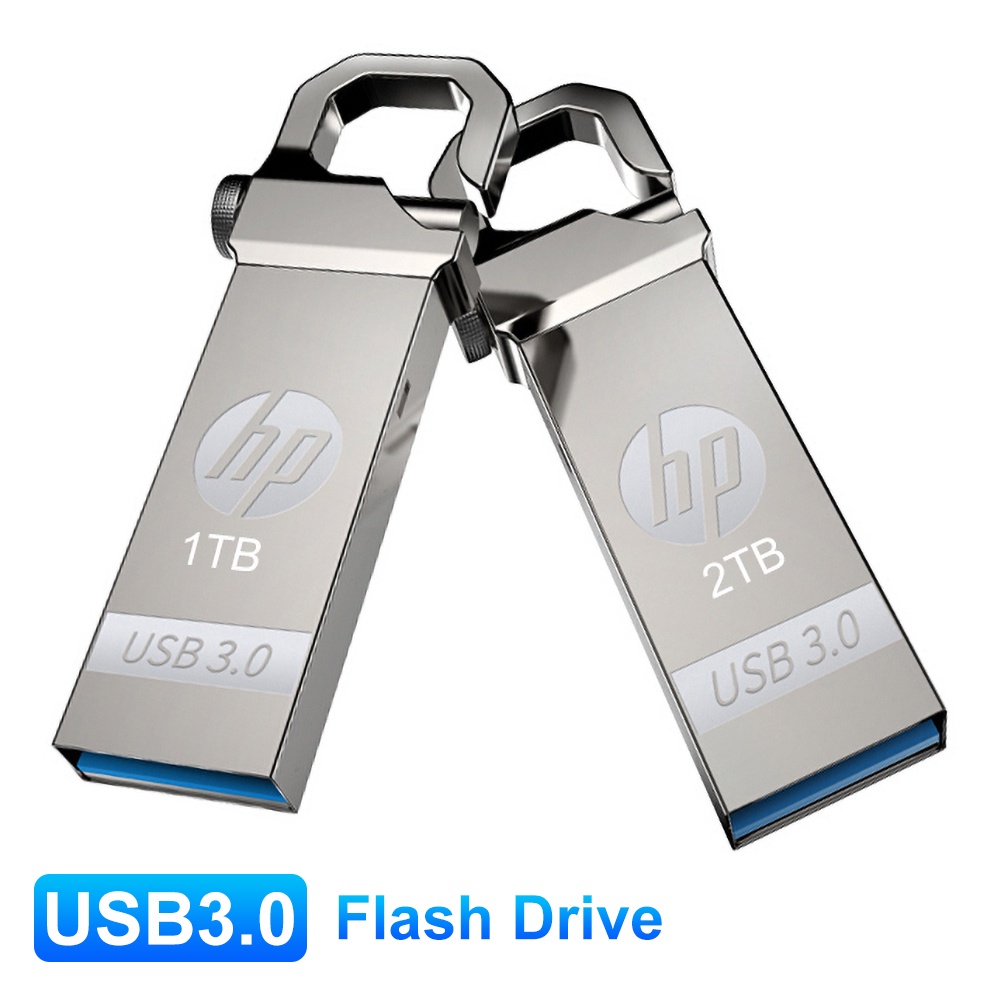 ภาพหน้าปกสินค้าHP USB 3.0 แฟลชไดรฟ์ 2TB ความเร็วสูงมินิแบบพกพา HP USB3.0 USB แฟลชไดรฟ์ 2TB โลหะกันน้ำ รถ จากร้าน goodfaith.th บน Shopee