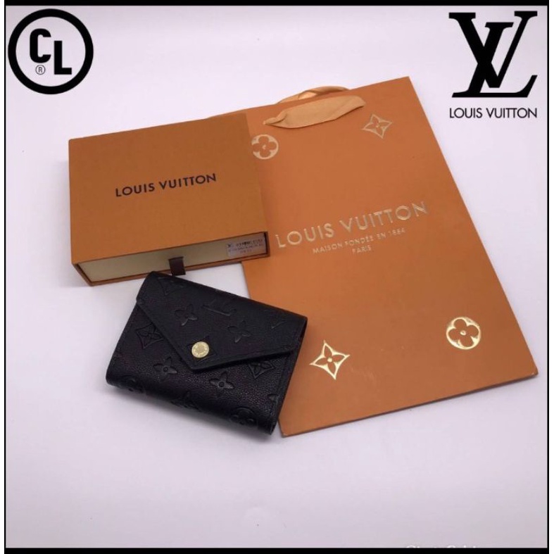 กระเป๋าสตางค์ใบสั้น-สไตล์หลุยส์-louis-vuitton-หลุยส์เกรดพรีเมี่ยม-กระเป๋าสตางค์แบบพับ-พร้อมกล่องแบรนด์