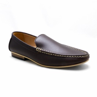 classic casualist loafer oil brandy brown