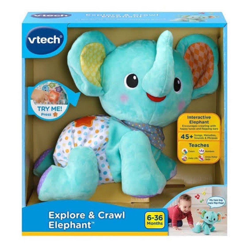 ช้างคลานได้-ยี่ห้อ-vtech-explore-and-crawl-elephant