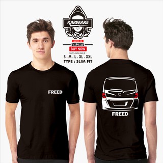 เสื้อยืด ลายรถยนต์ Honda Freed Karimake