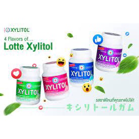 แพ็ค-3-กล่อง-ลอตเต้-ไซลิทอล-หมากฝรั่งปราศจากน้ำตาล-กลิ่นบลูเบอรรี่-11-6กรัม-x30-ห่อ-lotte-xylitol-sugar-free