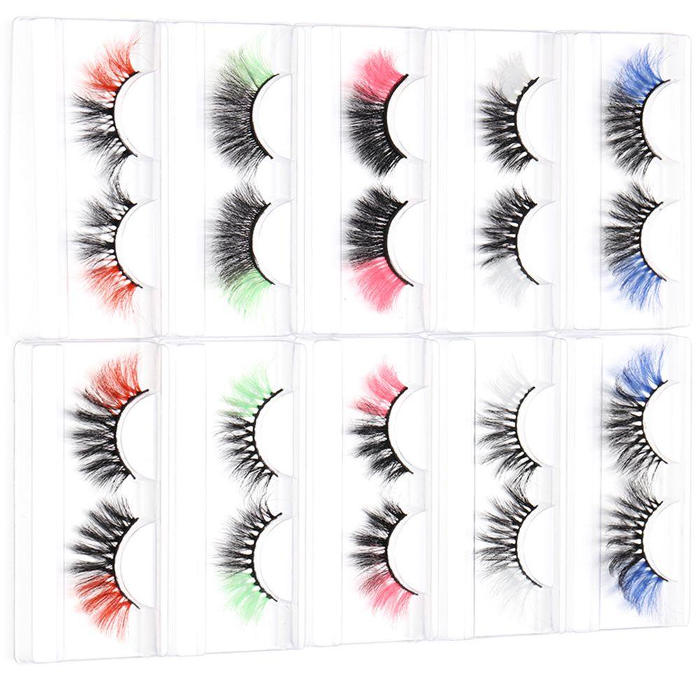 alma-skonhed-ขนตาปลอมแฟชั่น-ขนมิงค์เทียม-3d-สีชมพู-1-คู่