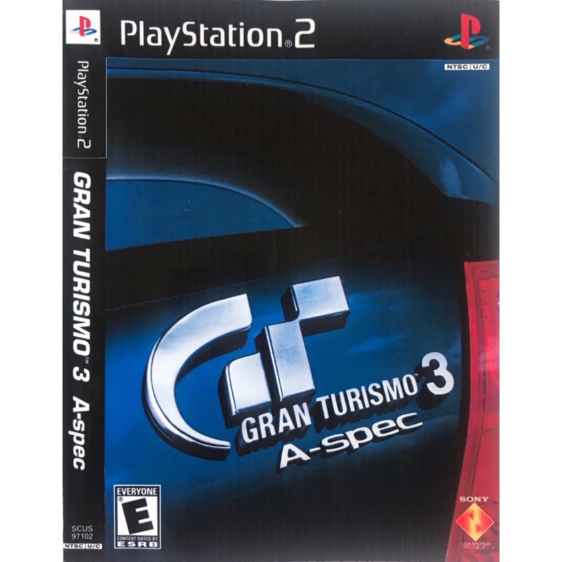 Gran Turismo 3 A-Spec Sur PS2 – Import Anglais – Bon état – Jeu De Course