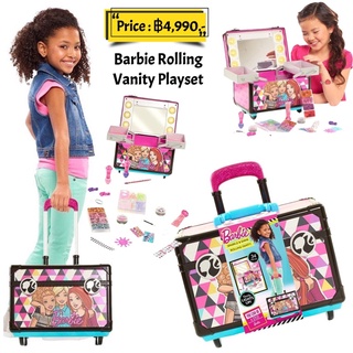 Barbie Rolling Vanity Playset