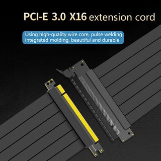 สินค้า Full Speed 3.0 PCIE X16 Riser Cable Graphics Card Extension for GPU Vertical