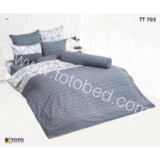 TT703: ผ้าปูที่นอน ลาย Graphic/TOTO