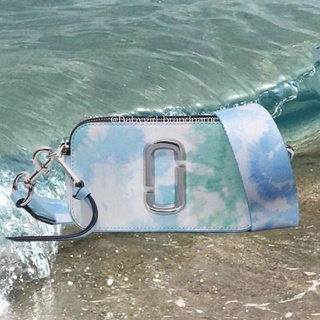 Marc Jacobs Womens Tie Dye Snapshot Cross Body Bag - Blue Multi 🧜🏼‍♀️🧤🦋✨สี