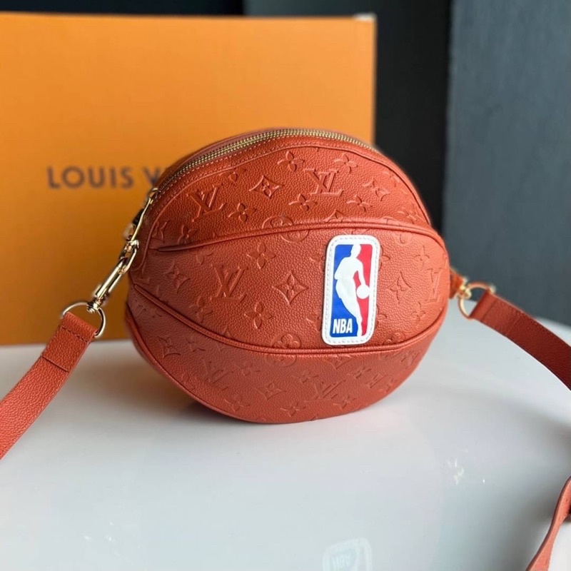 Louis Vuitton NBA Ball In Basket Leather Bag Release